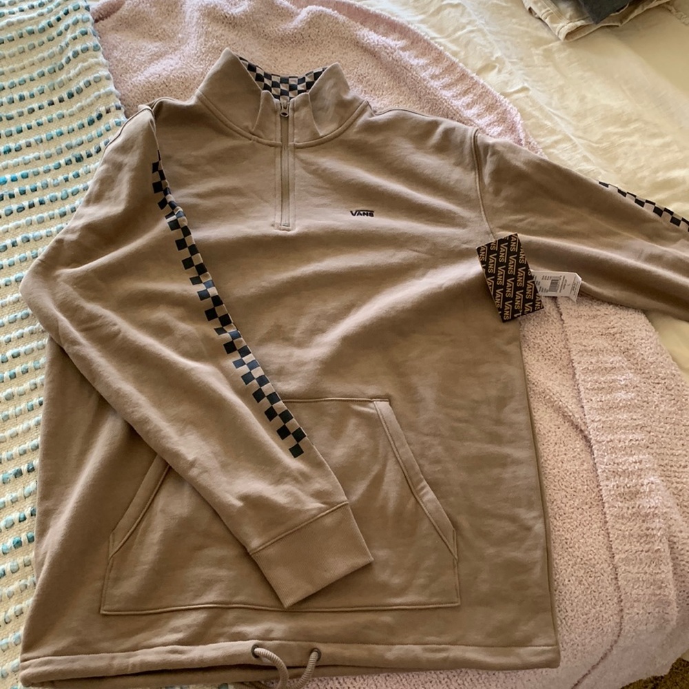 Brand new Vans quarter zip